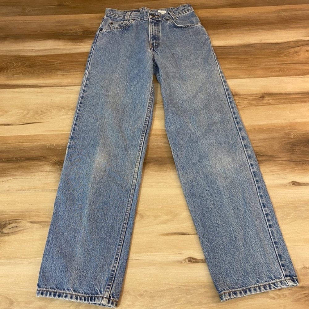 Vintage Levi’s 550 Relaxed Student Fit Size 27 Orange Tab - Fits like a 25/26